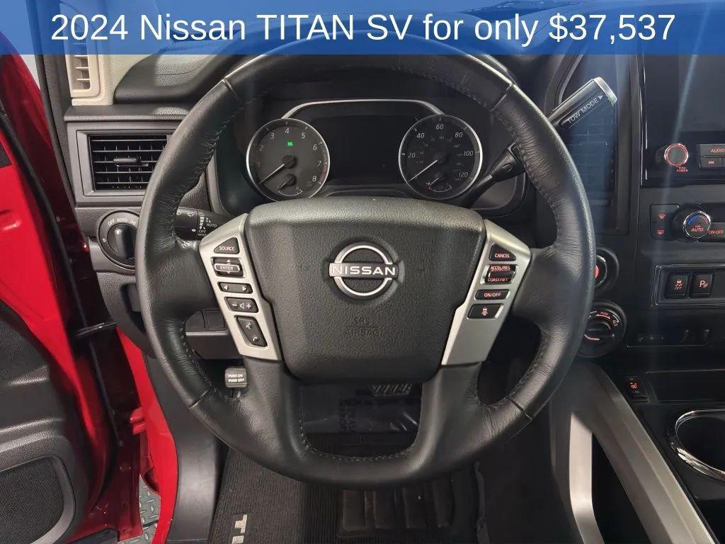 used 2024 Nissan Titan car, priced at $37,537