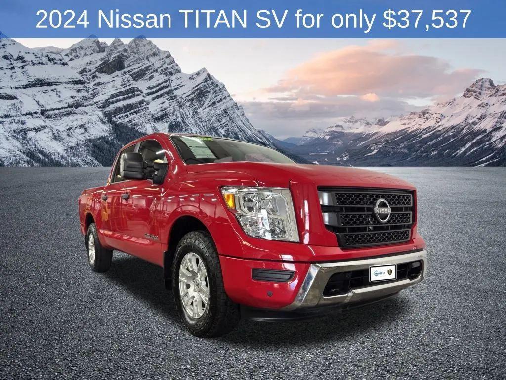 used 2024 Nissan Titan car, priced at $37,537