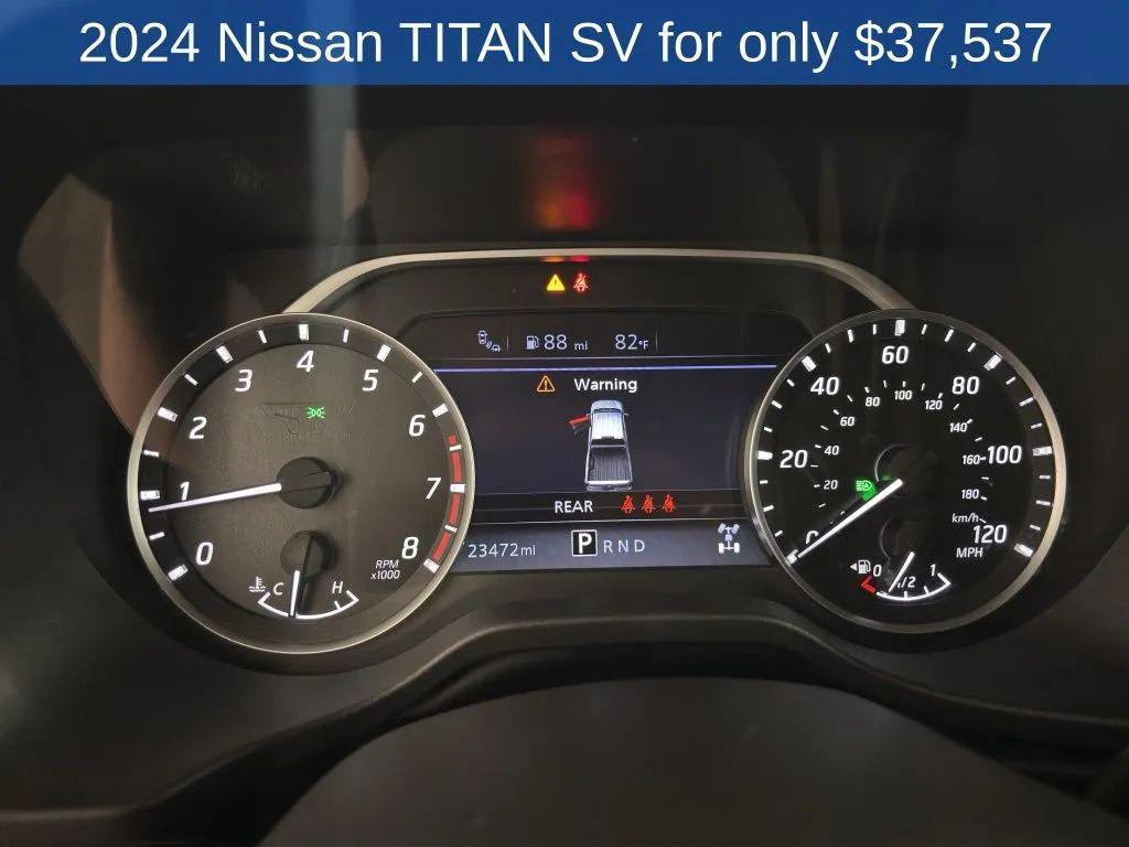 used 2024 Nissan Titan car, priced at $37,537