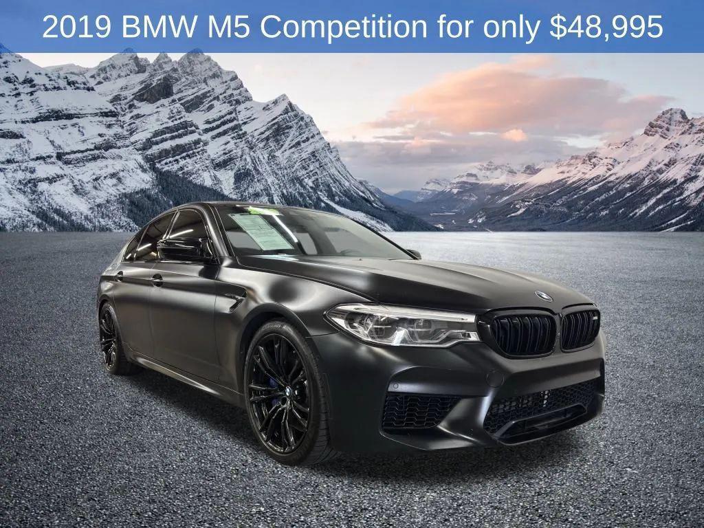 used 2019 BMW M5 car, priced at $48,995