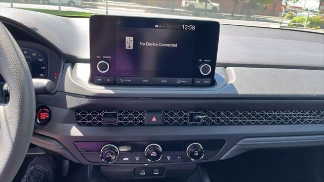 used 2025 Honda Accord car, priced at $27,583