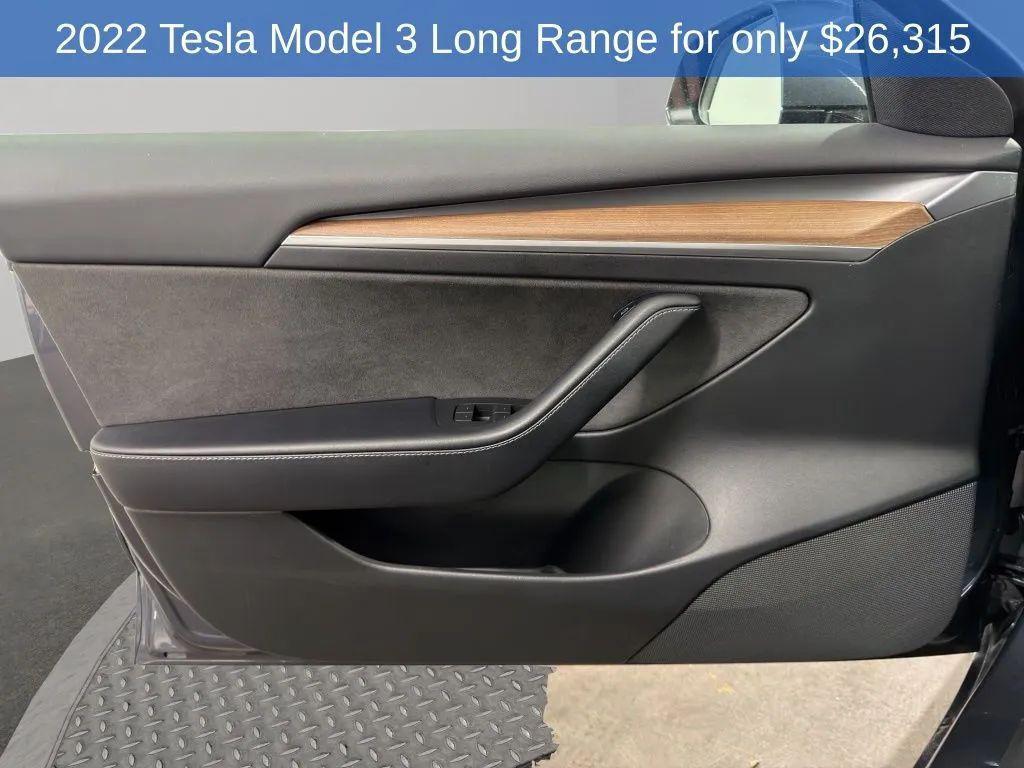 used 2022 Tesla Model 3 car, priced at $26,315