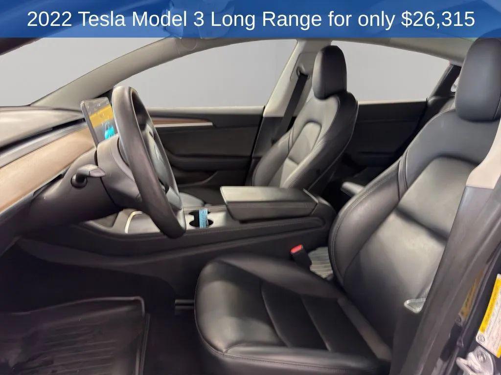 used 2022 Tesla Model 3 car, priced at $26,315