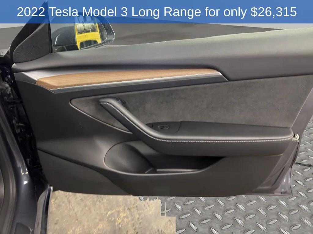 used 2022 Tesla Model 3 car, priced at $26,315