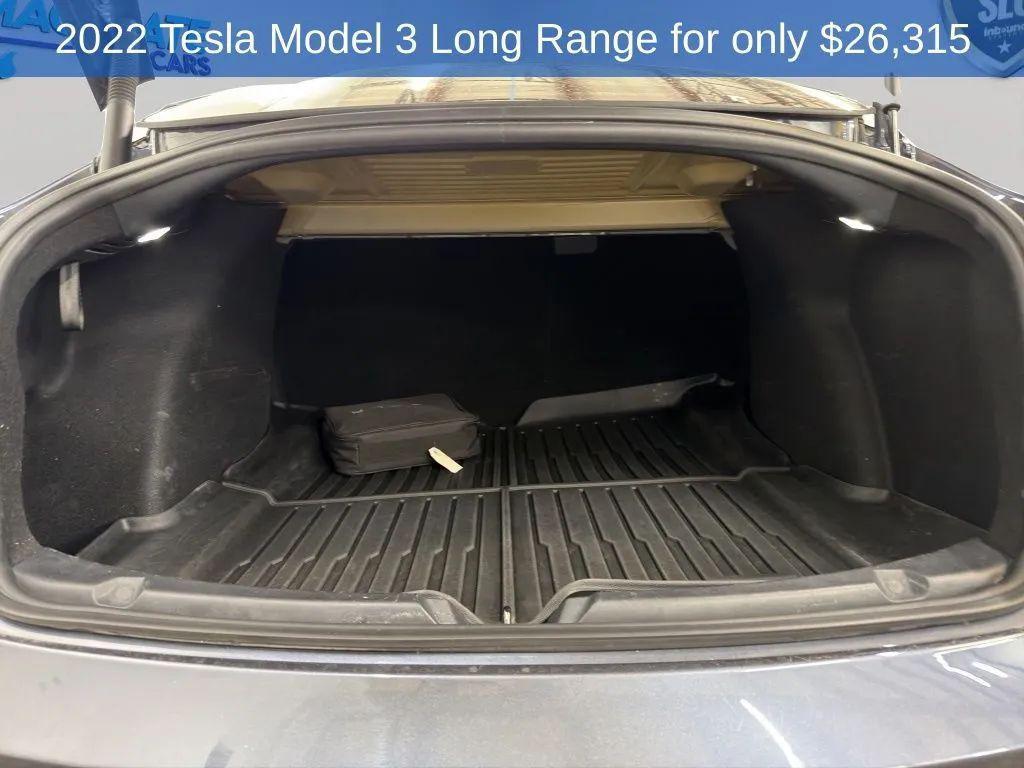 used 2022 Tesla Model 3 car, priced at $26,315