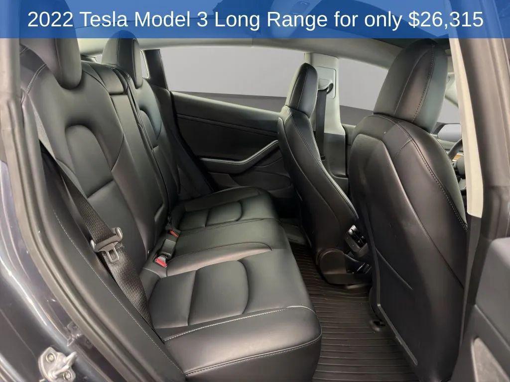 used 2022 Tesla Model 3 car, priced at $26,315