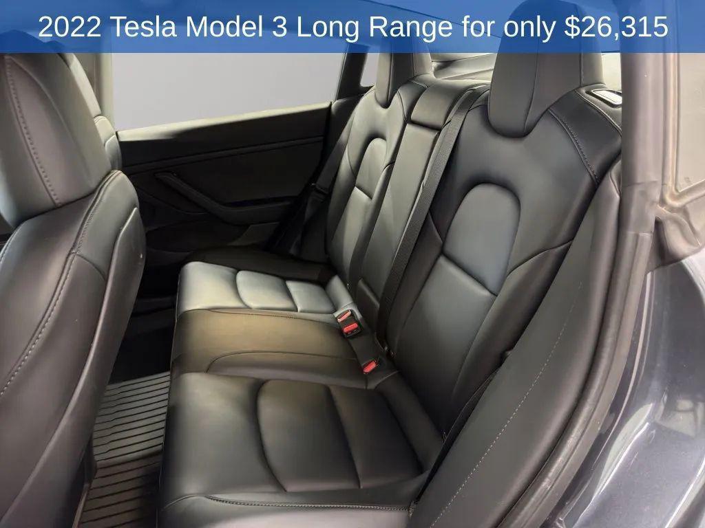 used 2022 Tesla Model 3 car, priced at $26,315