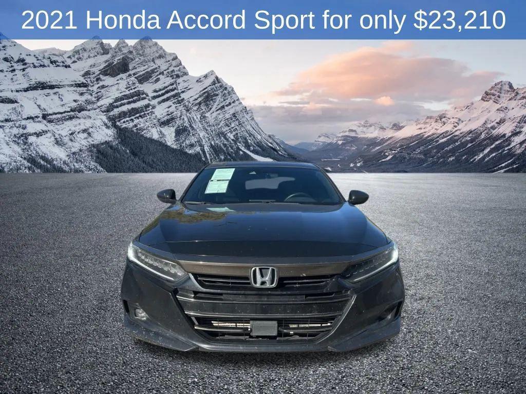used 2021 Honda Accord car, priced at $24,210