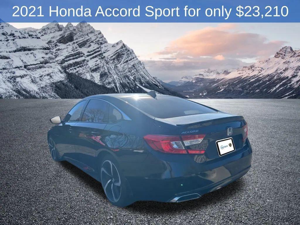 used 2021 Honda Accord car, priced at $24,210