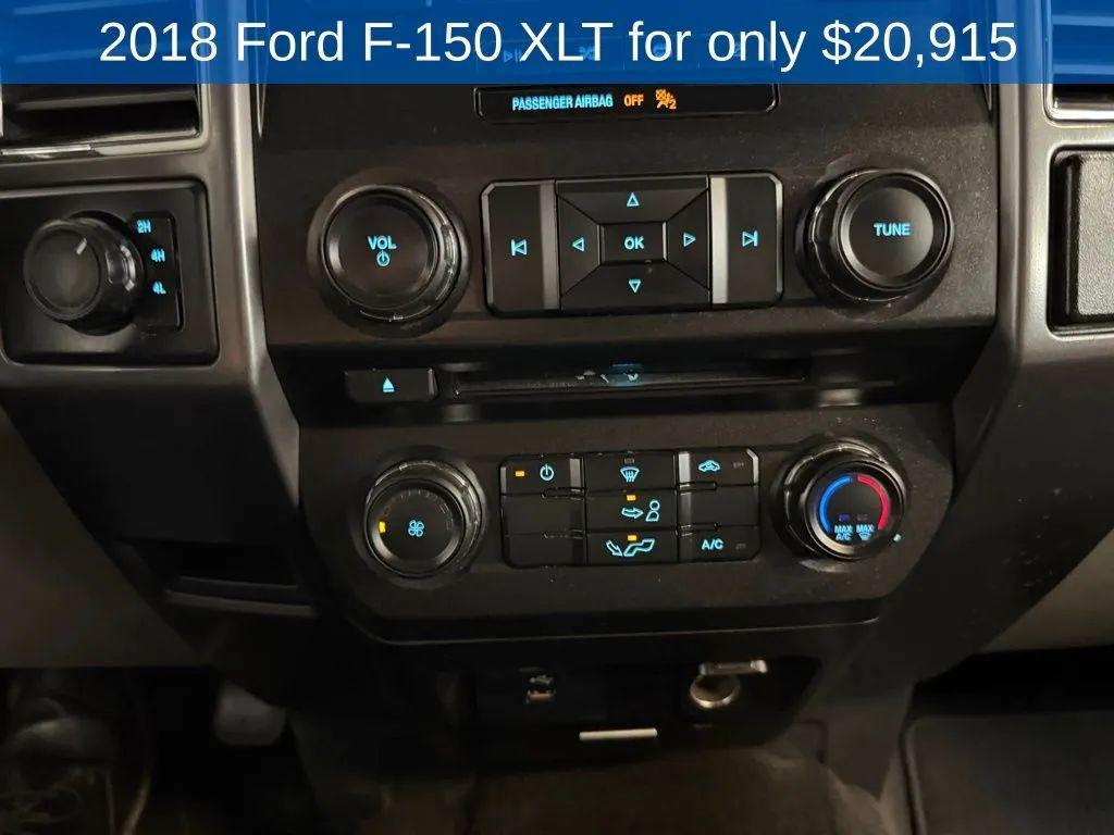 used 2018 Ford F-150 car, priced at $20,915
