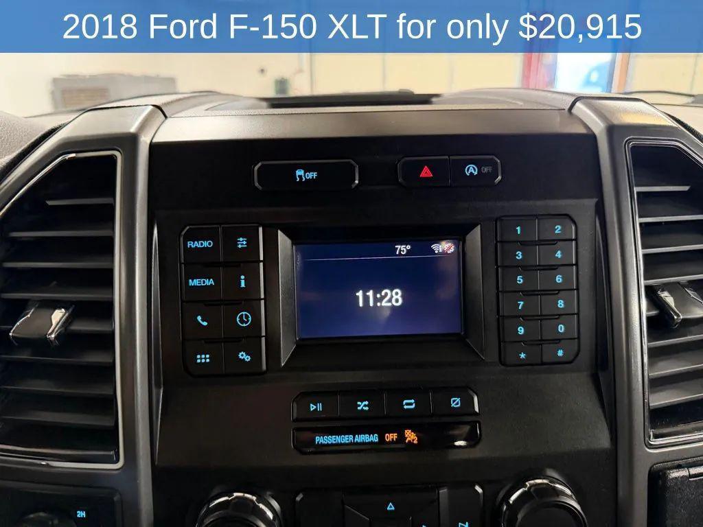 used 2018 Ford F-150 car, priced at $20,915