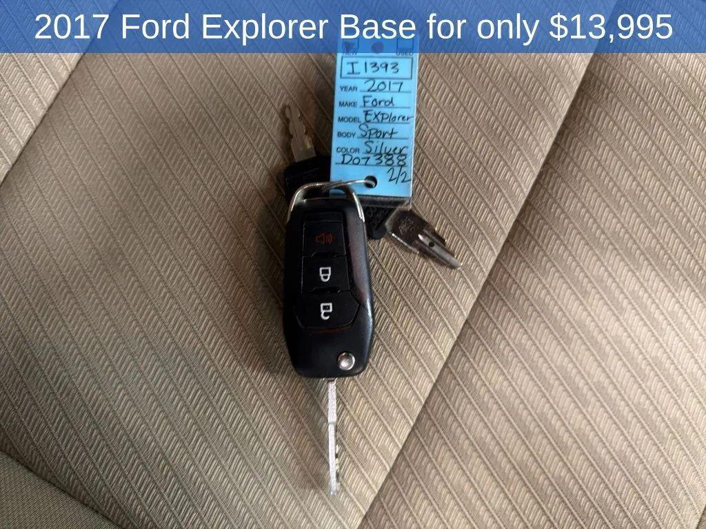 used 2017 Ford Explorer car, priced at $13,995