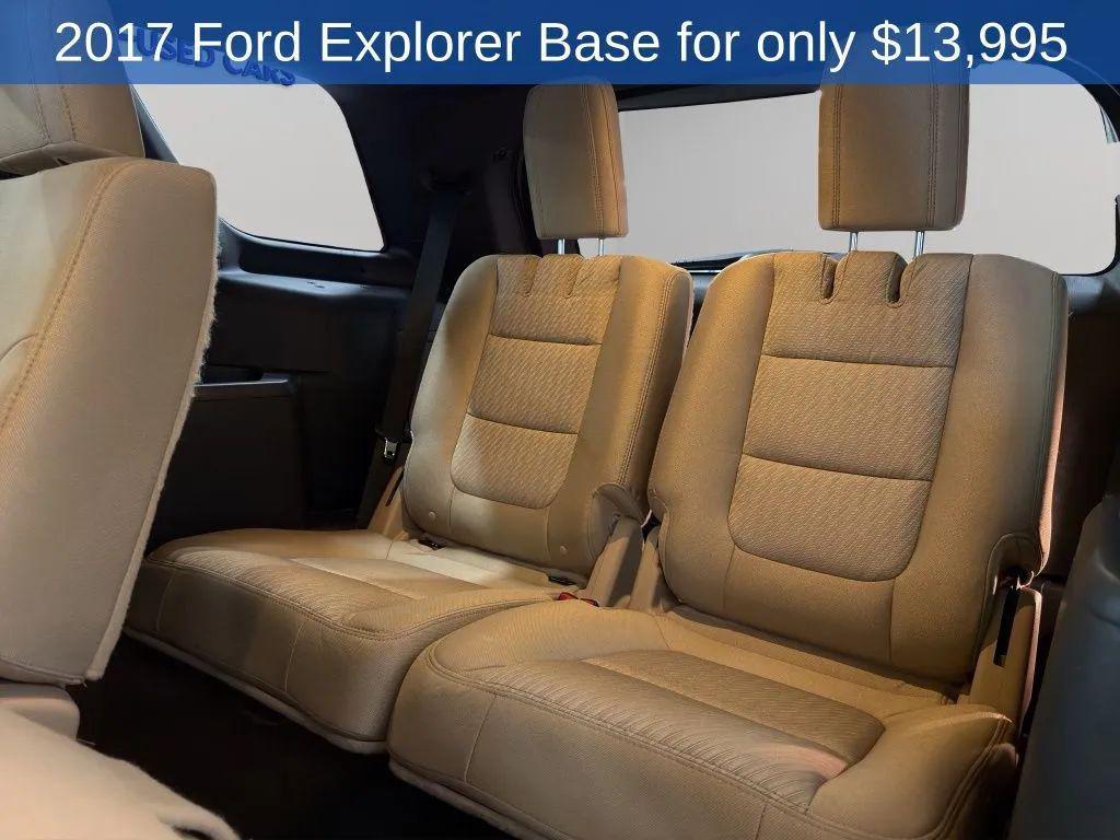 used 2017 Ford Explorer car, priced at $13,995