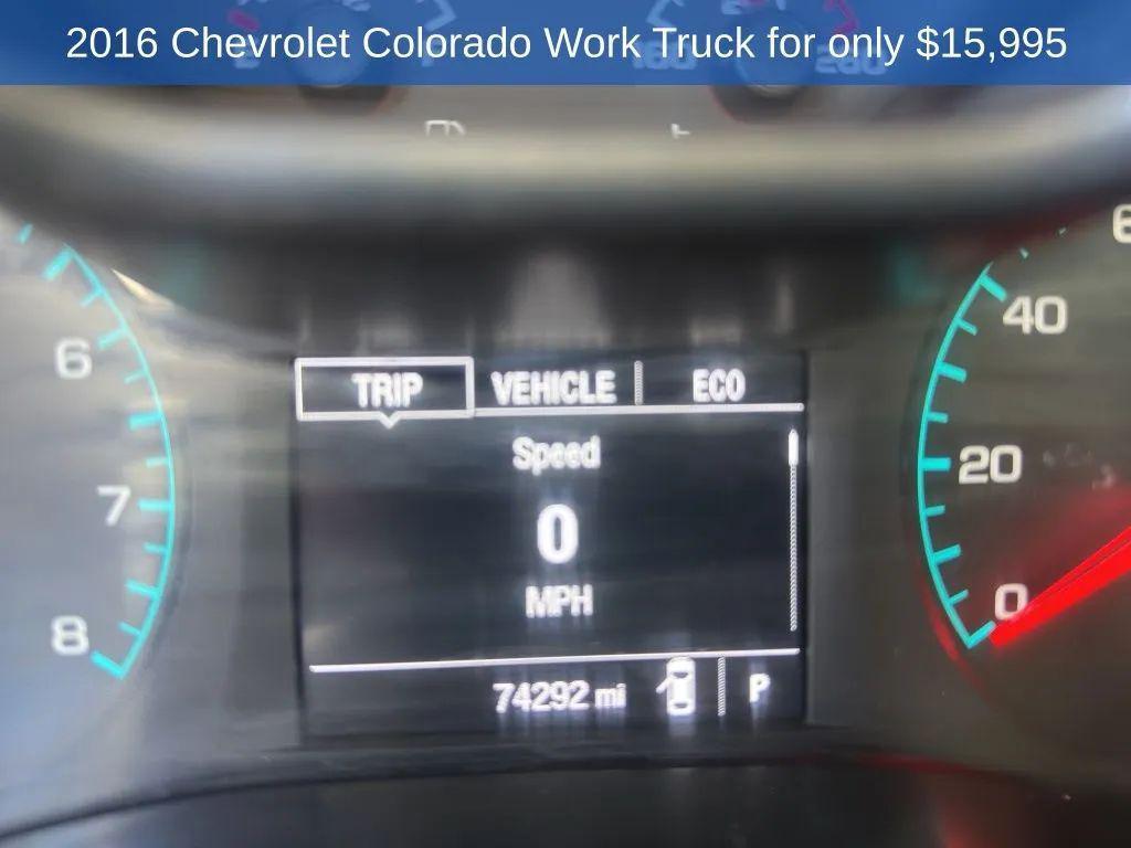 used 2016 Chevrolet Colorado car, priced at $15,995
