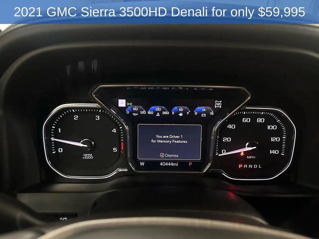 used 2021 GMC Sierra 3500 car, priced at $59,995