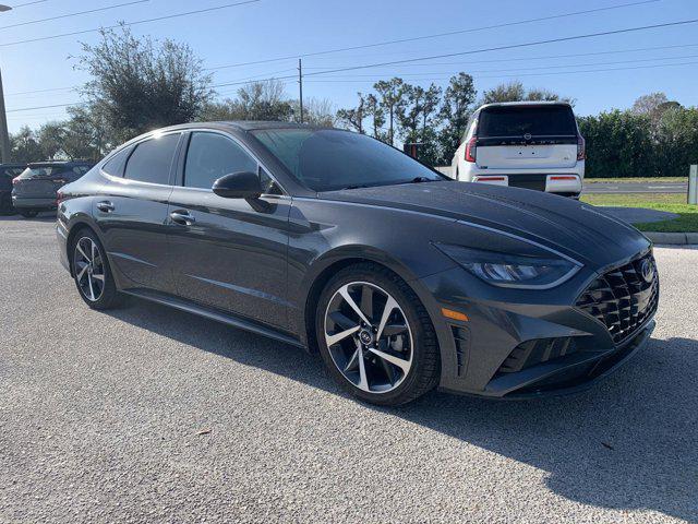 used 2021 Hyundai Sonata car, priced at $19,977