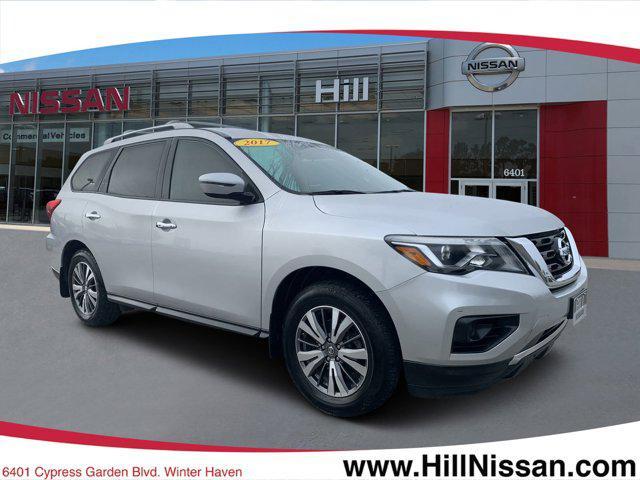 used 2017 Nissan Pathfinder car, priced at $14,977