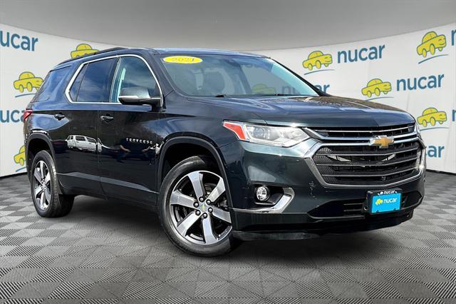 used 2021 Chevrolet Traverse car, priced at $29,699