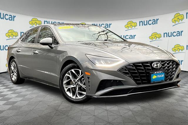 used 2021 Hyundai Sonata car, priced at $18,999