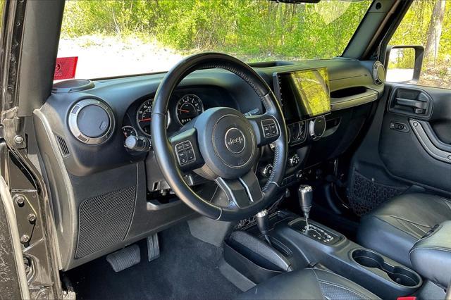 used 2017 Jeep Wrangler Unlimited car, priced at $22,655