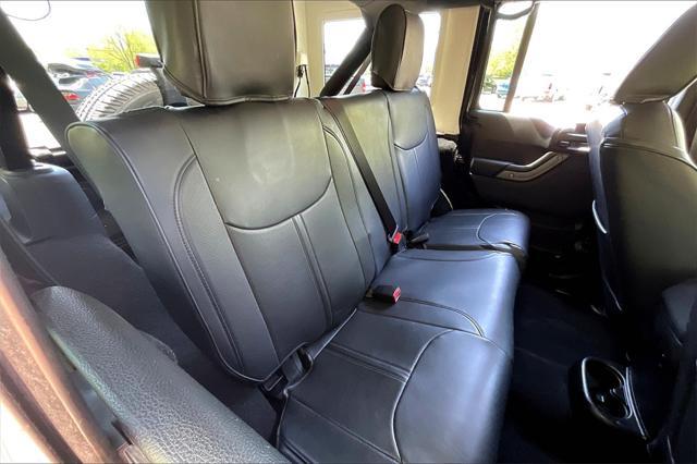 used 2017 Jeep Wrangler Unlimited car, priced at $22,655