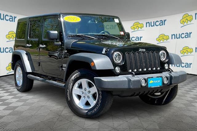 used 2017 Jeep Wrangler Unlimited car, priced at $22,655