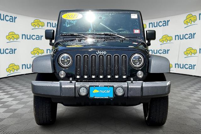 used 2017 Jeep Wrangler Unlimited car, priced at $22,655
