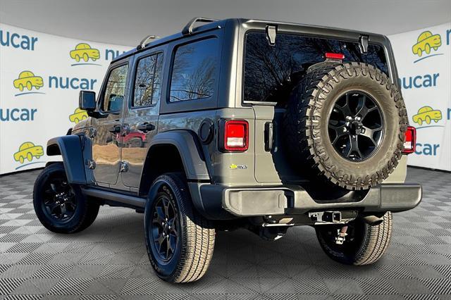 used 2021 Jeep Wrangler car, priced at $31,000