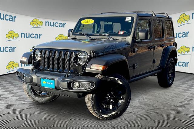 used 2021 Jeep Wrangler car, priced at $31,000