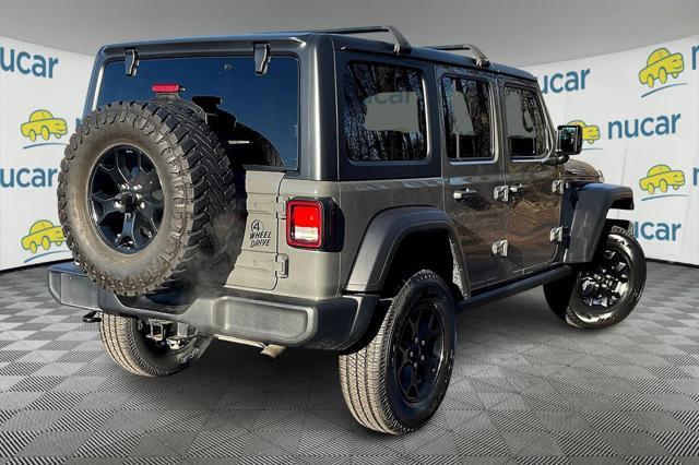 used 2021 Jeep Wrangler car, priced at $31,000