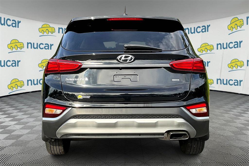 used 2020 Hyundai Santa Fe car, priced at $19,400