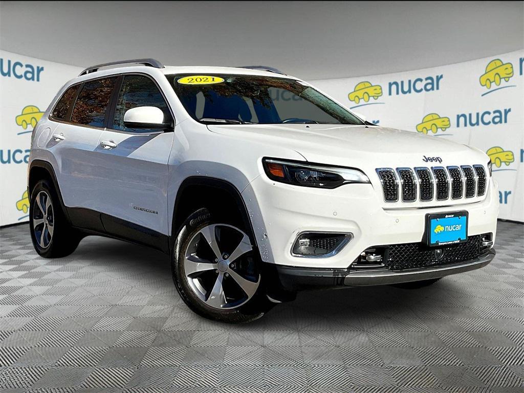 used 2021 Jeep Cherokee car, priced at $23,688