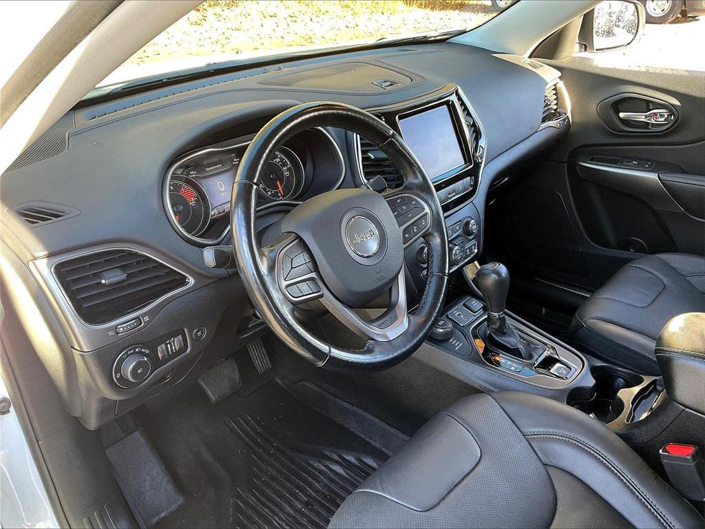 used 2021 Jeep Cherokee car, priced at $23,688