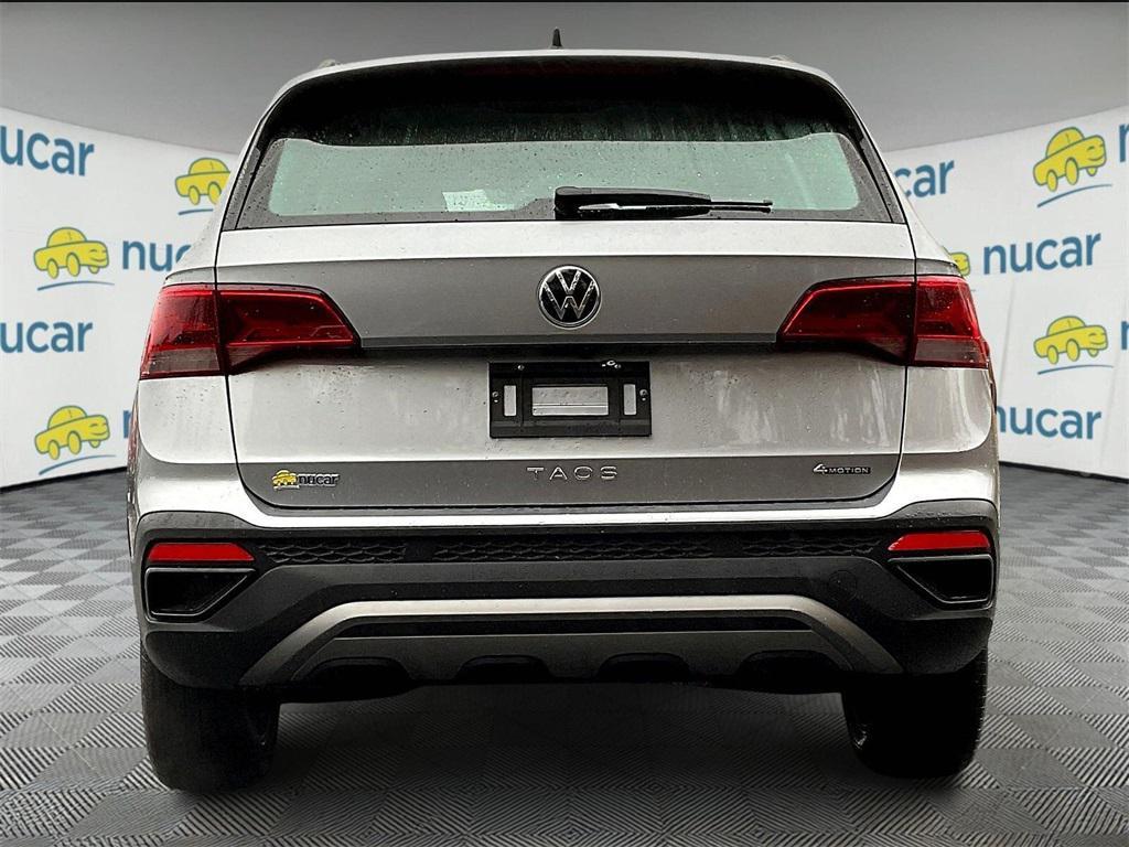 used 2023 Volkswagen Taos car, priced at $21,300