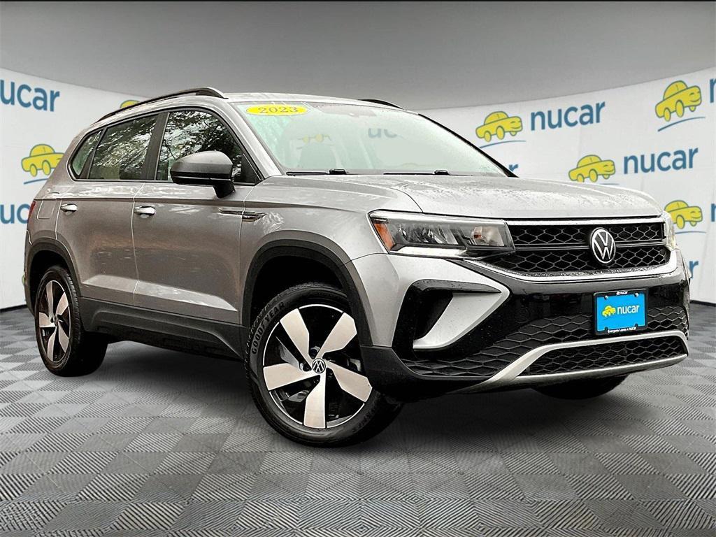 used 2023 Volkswagen Taos car, priced at $21,300