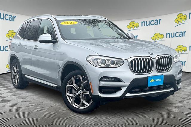 used 2021 BMW X3 car, priced at $29,887