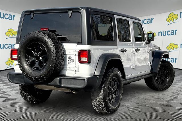 used 2020 Jeep Wrangler Unlimited car, priced at $28,855