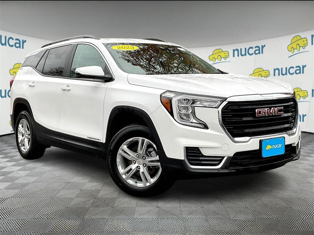 used 2023 GMC Terrain car, priced at $22,600