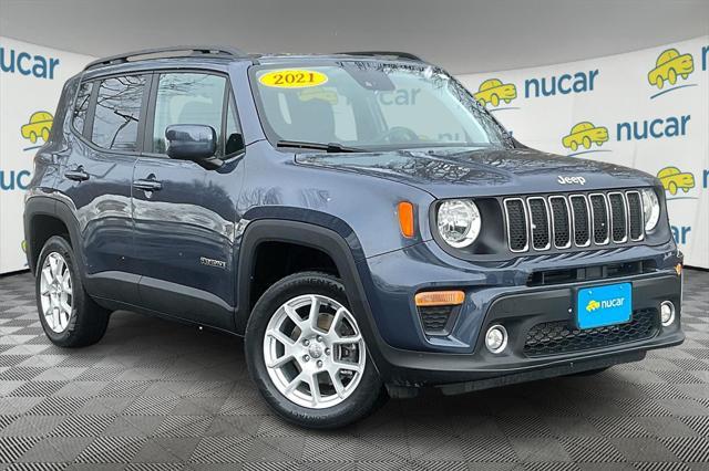 used 2021 Jeep Renegade car, priced at $19,241