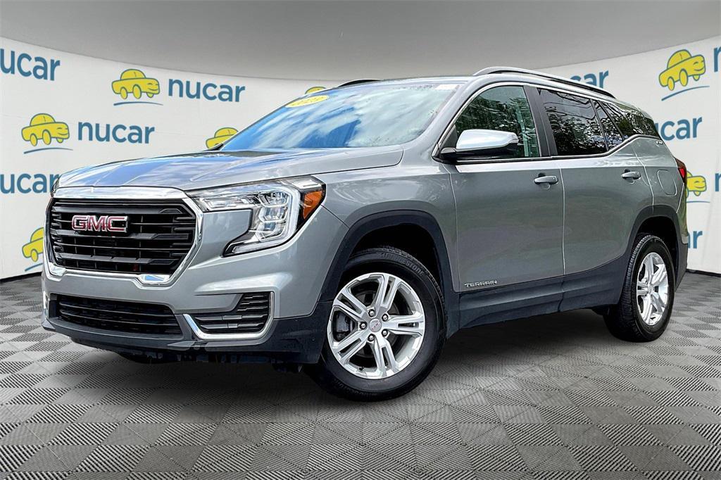 used 2023 GMC Terrain car, priced at $26,600
