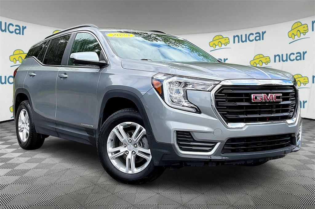 used 2023 GMC Terrain car, priced at $26,600