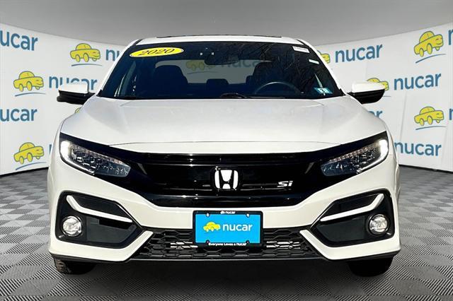 used 2020 Honda Civic Si car, priced at $21,456