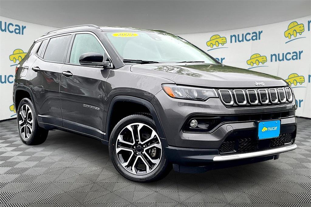 used 2022 Jeep Compass car, priced at $22,700