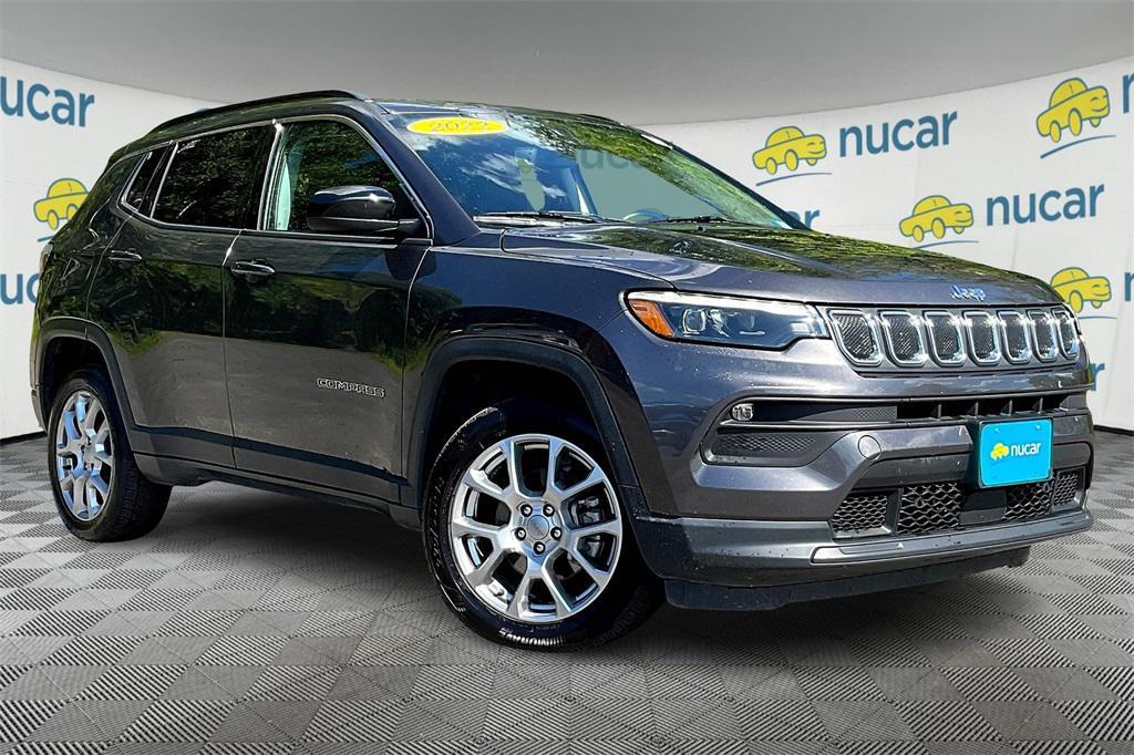 used 2022 Jeep Compass car, priced at $21,600