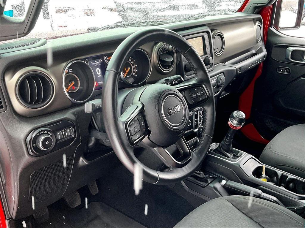 used 2018 Jeep Wrangler Unlimited car, priced at $18,349