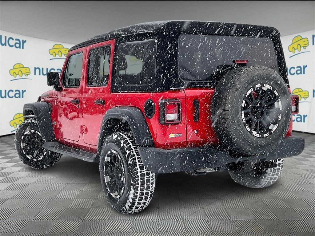 used 2018 Jeep Wrangler Unlimited car, priced at $18,349