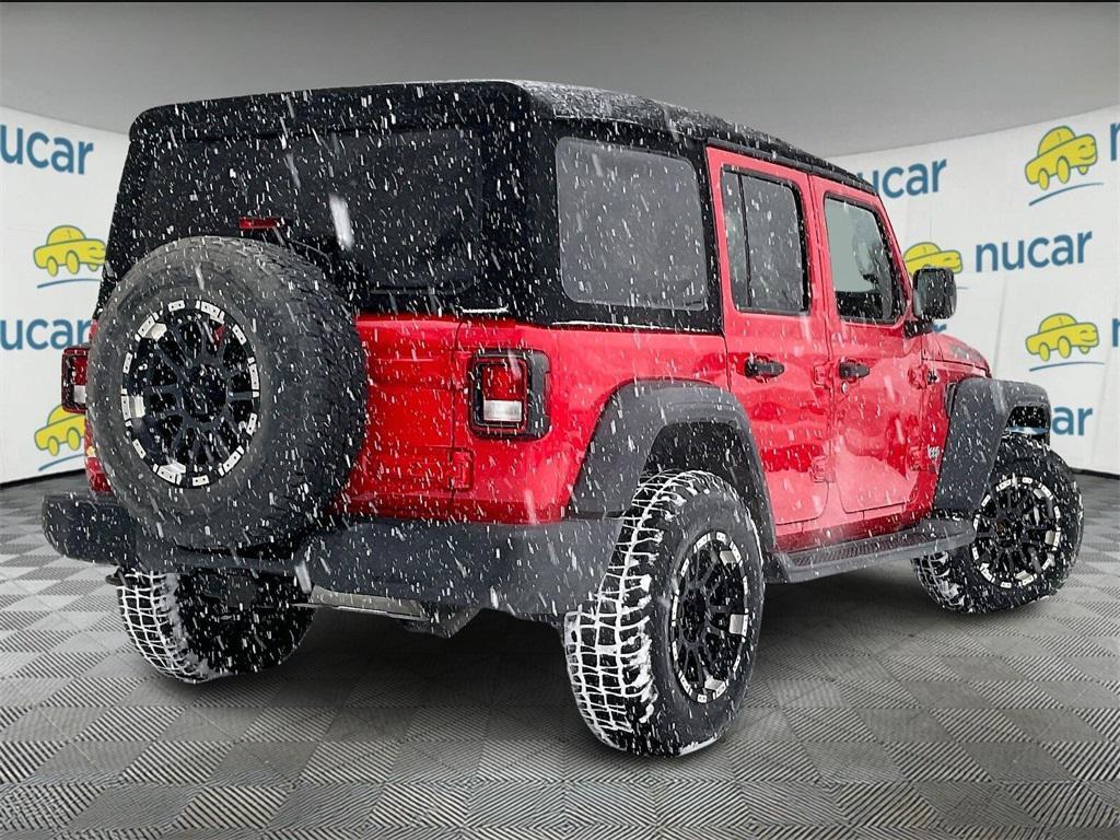 used 2018 Jeep Wrangler Unlimited car, priced at $18,349