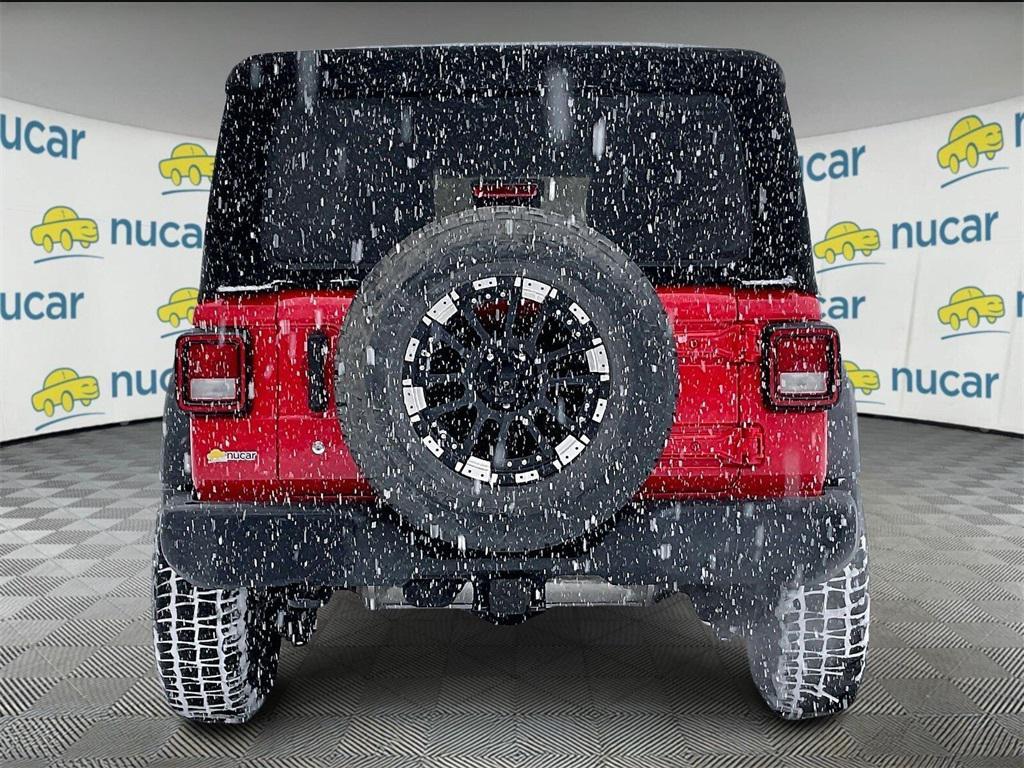 used 2018 Jeep Wrangler Unlimited car, priced at $18,349