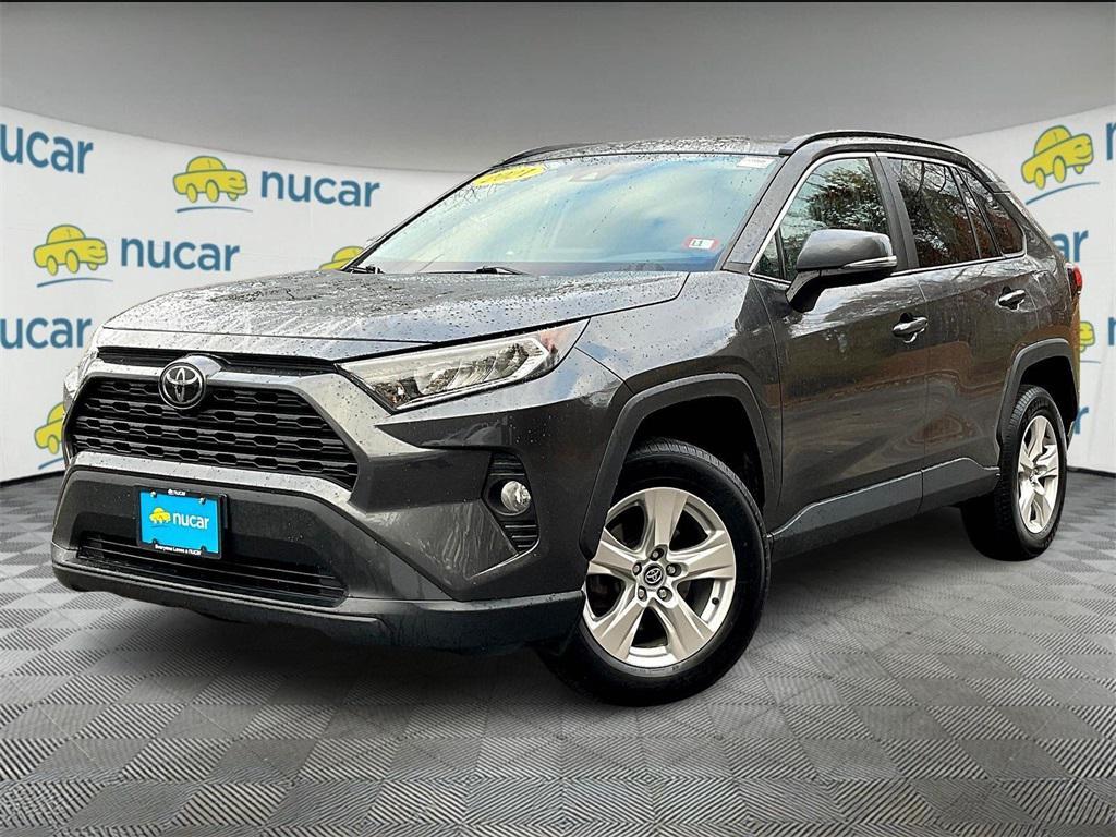 used 2021 Toyota RAV4 car, priced at $25,300