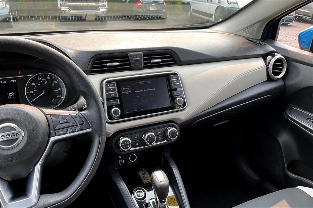 used 2021 Nissan Versa car, priced at $13,998